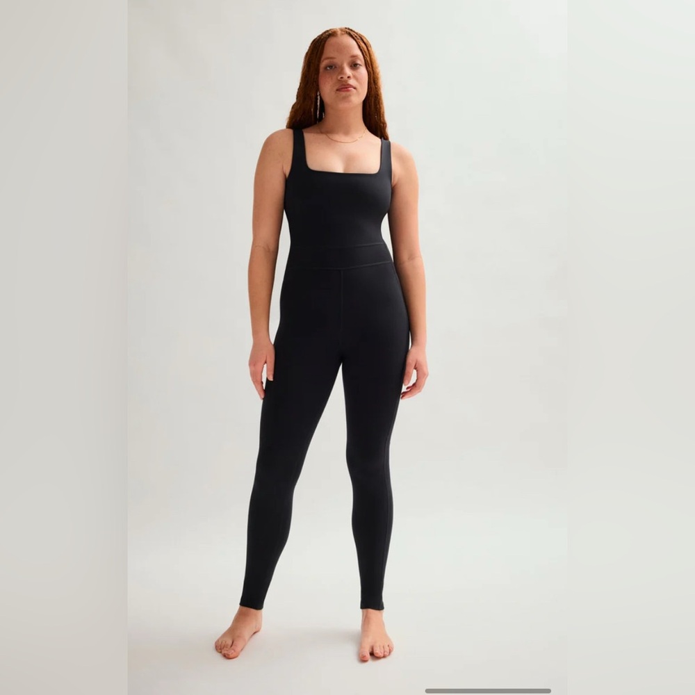 Girlfriend Collective Black Jumpsuit
